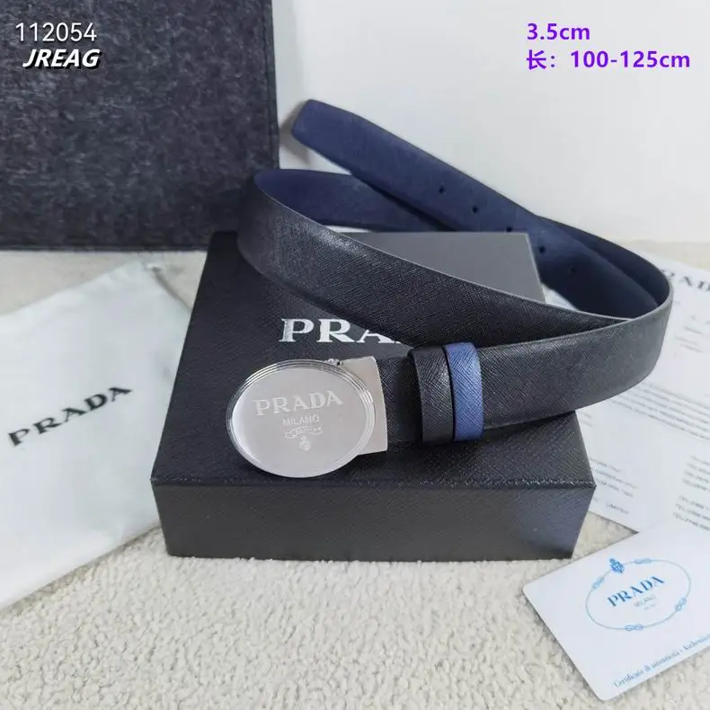 Prada belt 35mmX100-125cm 8L08